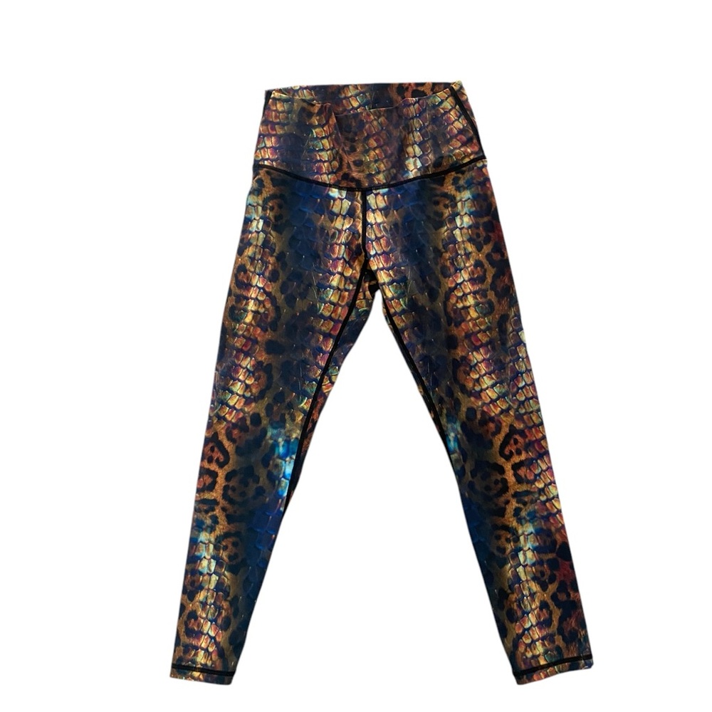 Vibrant multi color Leggings with High Waist and Stretchy Fit